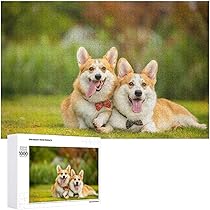 Amazon.co.jp: ジグソーパズル コーギー パズル 1000ピース 木製